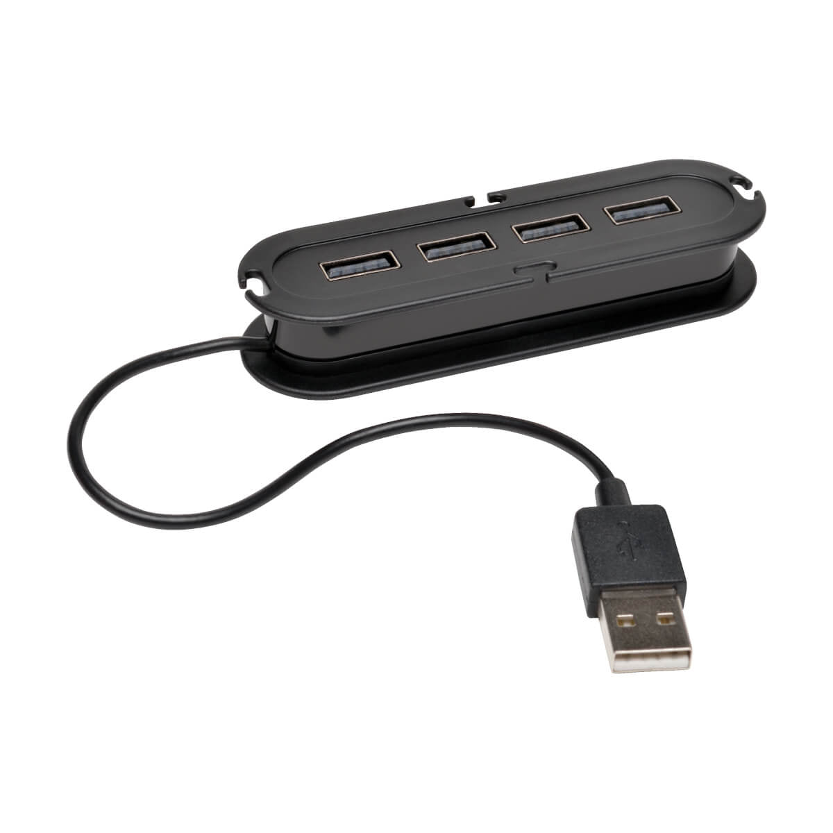 Tripp Lite U222-004 Ultra-Mini Hub de 4 Puertos USB 2.0 de Alta Velocidad, 480 Mbit/s, China, 101.6 mm
