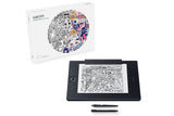 Wacom Intuos Pro Paper Edition tableta gráfica Negro 5080 lpi 224 x 148 mm USB/Bluetooth, Inalámbrico y alámbrico, Pluma