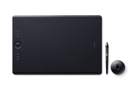 Wacom Intuos Pro tableta gráfica Negro 5080 lpi 331 x 216 mm USB, Inalámbrico y alámbrico, Pluma