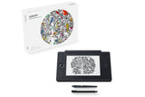 Wacom Intuos Pro Paper Edition tableta gráfica Negro 5080 lpi 224 x 148 mm USB/Bluetooth, Inalámbrico y alámbrico, Pluma