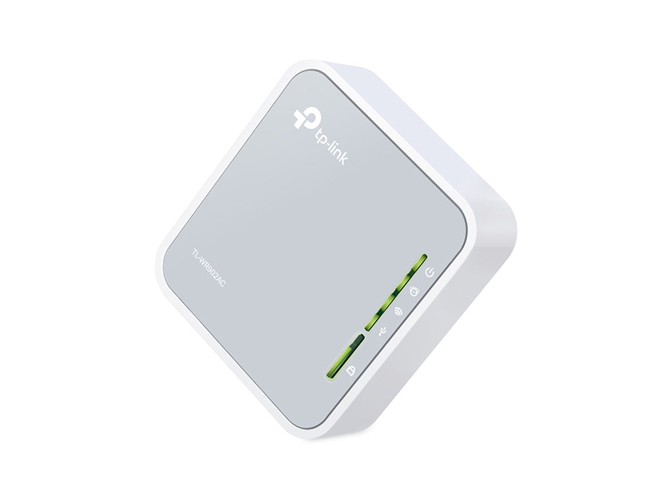 TP-Link TL-WR902AC Router Si Doble banda (2,4 GHz / 5 GHz) Wi-Fi 5 (802.11ac) 733 Mbit/s