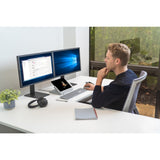 Kensington Ratón inalámbrico dual SureTrack Ratón Inalámbrico RF Wireless + Bluetooth 3 Negro