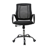 mundo in SILL0903716 silla para oficina o computadora asiento duro respaldo acolchado, Negro, Negro, Polipropileno