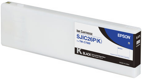 Epson SJIC26P(K) Cartucho de Tinta Tinta a base de pigmentos ColorWorks C7500 1 294,3 ml