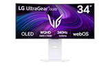 34GX90SA-W - LG 34GX90SA-W Monitor 86,4 cm (34") 3440 x 1440 Pixeles Wide Quad HD OLED Blanco