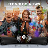 Vorago BSP-600 altavoz portátil o de fiesta Altavoz portátil estéreo Negro 10 W