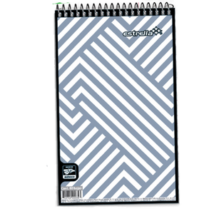 Estrella 0035 cuaderno y block 80 hojas Colores surtidos