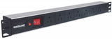 BARRA INT PDU 8 CONTACTOS 1 UNIDAD PARA RACK Y GABINETE