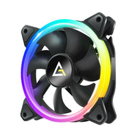 VENTILADOR P/GABINETE ANTEC (NEON 120 ARGB) 1 FAN 120MM ARGB,1600 RPM,NEGRO