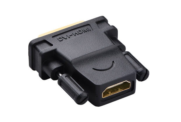 Ugreen 20124 cambiador de género para cable HDMI DVI Negro, Oro