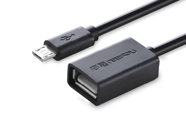 Ugreen 10396 cable USB USB 2.0 0,12 m USB A Micro-USB B 0,48 Gbit/s Negro