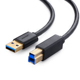 Ugreen 10372 cable USB USB 3.2 Gen 1 (3.1 Gen 1) 2 m USB A USB B Negro