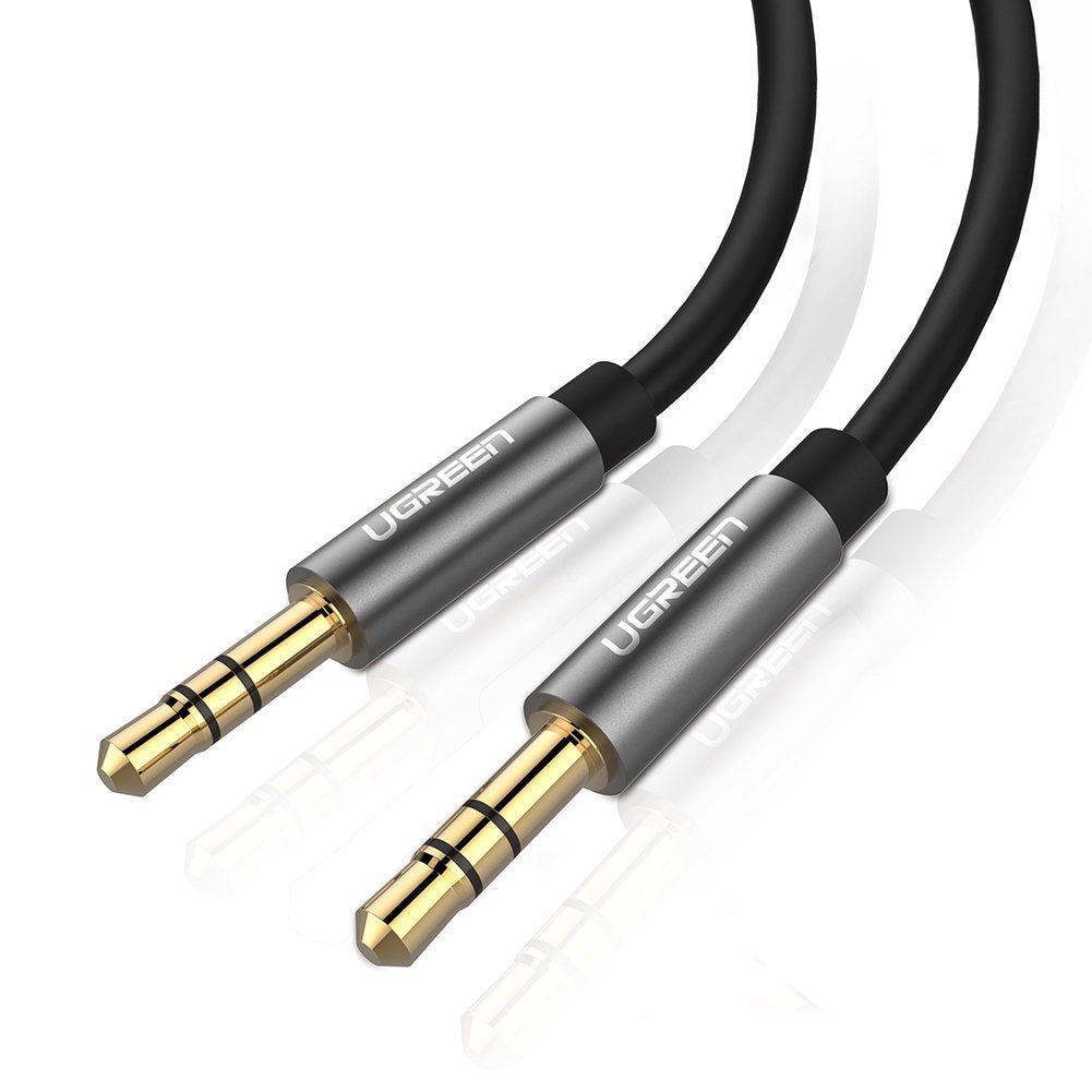 Ugreen 10737 cable de audio 5 m 3,5mm Negro