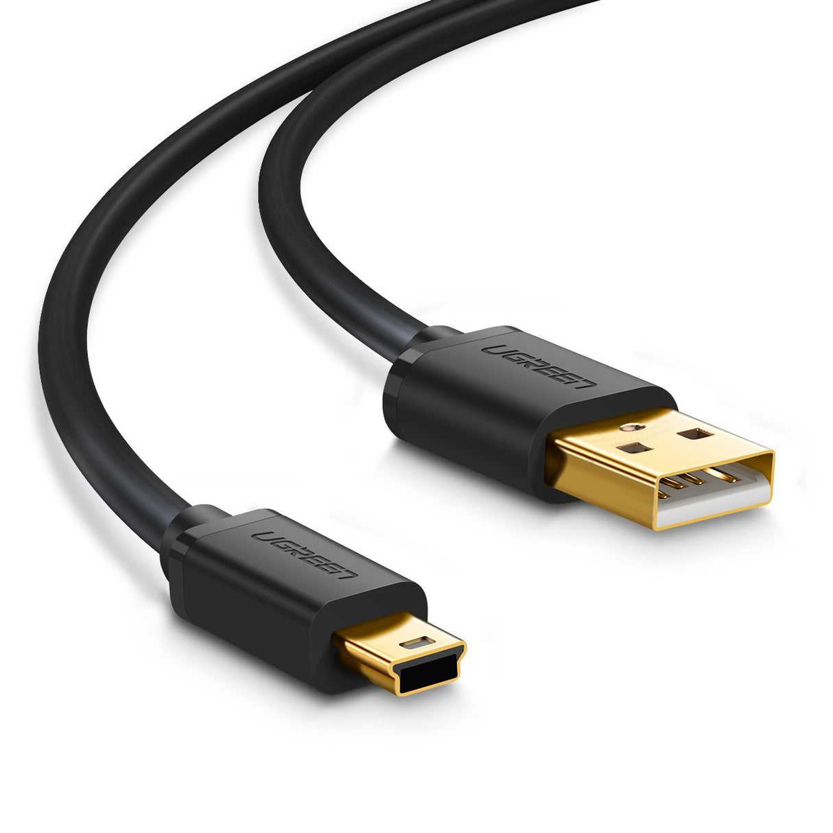 Ugreen 10355 cable USB USB 2.0 1 m USB A Mini-USB B Negro