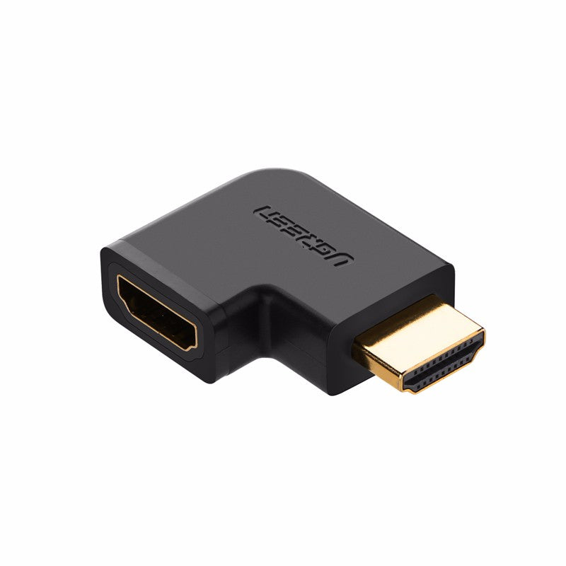 Ugreen 20112 cambiador de género para cable HDMI Negro, Oro