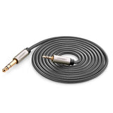 Ugreen 10625 cable de audio 1 m 2 x 6,35mm 3,5mm Negro