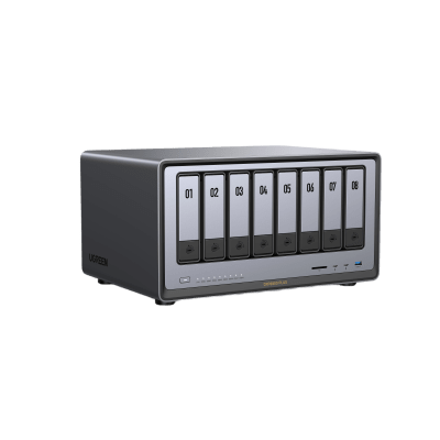 Ugreen NASync DXP8800 Plus NAS Escritorio Intel® Core™ i5 i5-1235U 8 GB DDR5 UGOS Pro Negro