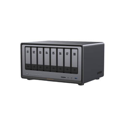 Ugreen NASync DXP8800 Plus NAS Escritorio Intel® Core™ i5 i5-1235U 8 GB DDR5 UGOS Pro Negro
