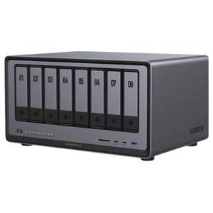 Ugreen NASync DXP8800 Plus NAS Escritorio Intel® Core™ i5 i5-1235U 8 GB DDR5 UGOS Pro Negro