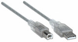 Manhattan Cable de alta velocidad USB 2.0 Cable USB 2.0 USB A USB B Macho/Macho
