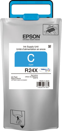 Epson R24X Cartucho de Tinta Impresión por inyección de tinta WorkForce Pro WF-R8590 Original Cian