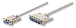 Manhattan 314770 Cable Gris 1,8 m DB-9 DB-25