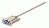 Manhattan 314770 Cable Gris 1,8 m DB-9 DB-25
