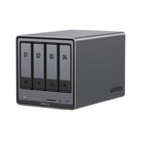 Ugreen NAS 4 Bahías / Intel Pentium Gold 8505 5 Núcleos / 10GbE + 2.5GbE 35260