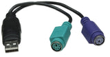 Manhattan Convertidor PS/2 a USB tarjetas y adaptadores de interfaz USB tipo A PS2 Negro CE
FCC
WEEE