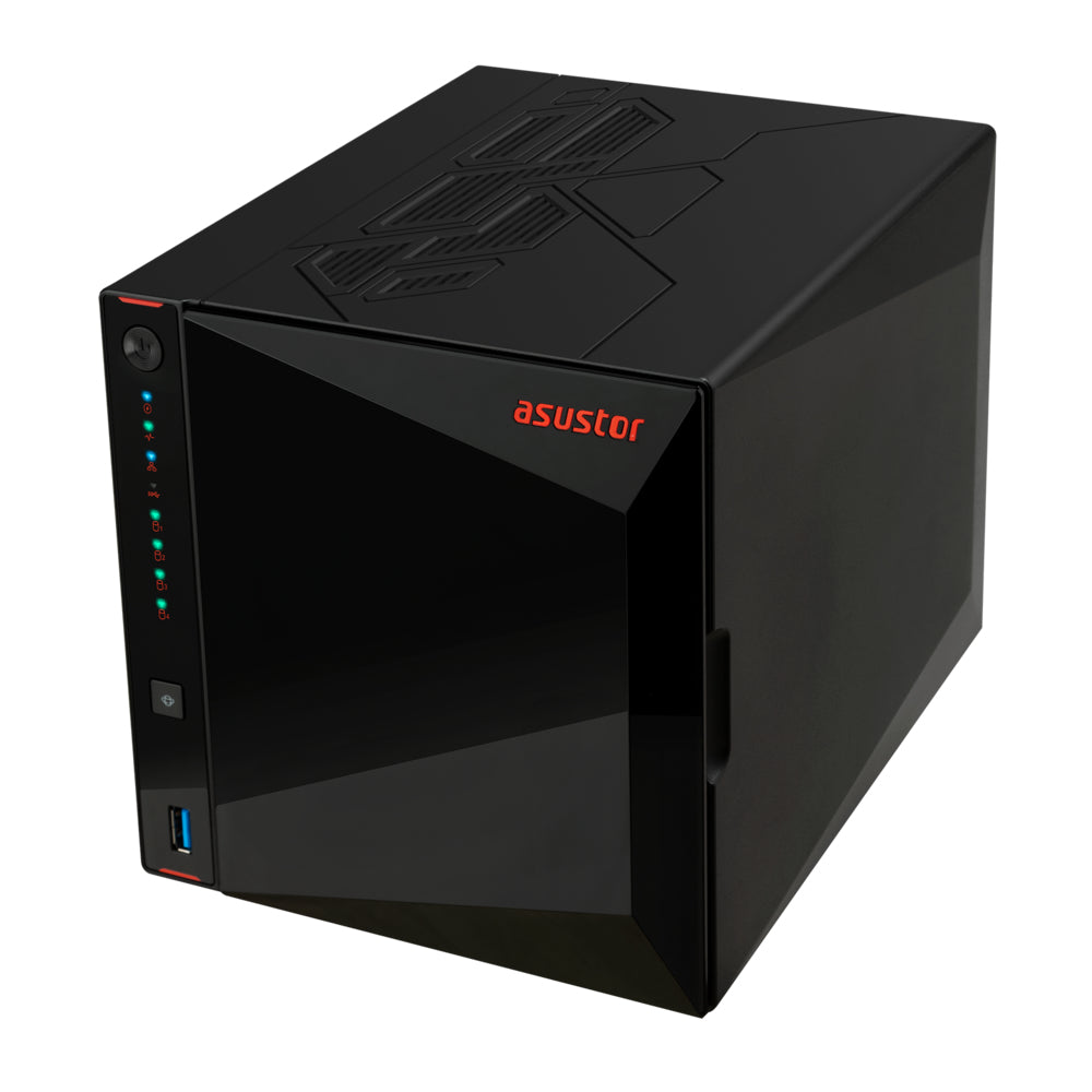 Asustor AS5404T servidor de almacenamiento NAS Intel® Celeron® N5105 4 GB DDR4 0 TB ADM Negro