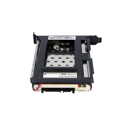 StarTech.com Bahía de Disco Duro Removible SATA de 2.5" para Ranura de Expansión de Ordenador - Adaptador de Bahía 