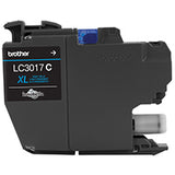Brother LC-3017C cartucho de tinta Original Alto rendimiento (XL) Cian, 550 páginas