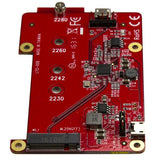 StarTech.com Conversor Adaptador USB a M.2 NGFF SATA SSD para Placas de Desarrollo y Raspberry Pi - con Accesorios Tarje