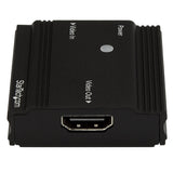 StarTech.com Amplificador de Señal HDMI - Extensor Alargador HDMI 4K a 60Hz - Hasta 9 Metros con Cable Convencional Audi
