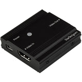 StarTech.com Amplificador de Señal HDMI - Extensor Alargador HDMI 4K a 60Hz - Hasta 9 Metros con Cable Convencional Audi