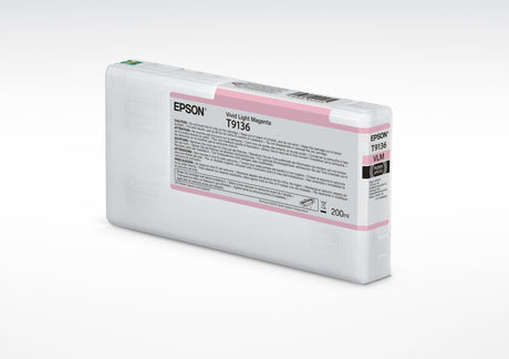 Epson T9136 Vivid Light Magenta Ink Cartridge (200ml) Cartucho de Tinta Tinta a base de pigmentos Impresión por inyección de tinta 1 pieza(s) 1