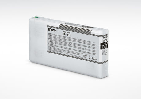Epson T9138 Matte Black Ink Cartridge (200ml) Cartucho de Tinta Tinta a base de pigmentos Impresión por inyección de tinta 1 pieza(s) 1