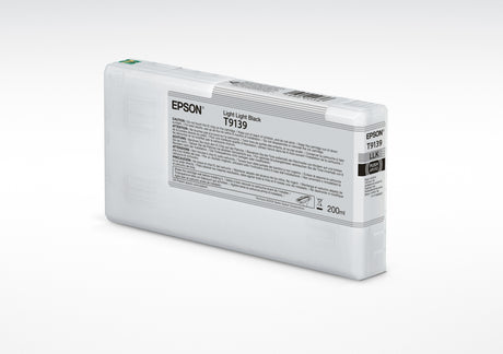 Epson T9139 Light Light Black Ink Cartridge (200ml) Cartucho de Tinta Tinta a base de pigmentos Impresión por inyección de tinta 1 pieza(s) 1