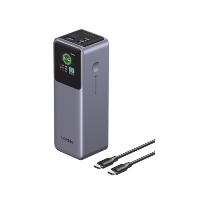 Ugreen 25000mAh 200W Fast Charging Powerbank Gris