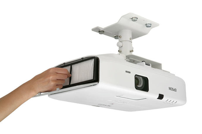 Epson V13H134A56 accesorio de proyector Kit de filtro, Negro, Blanco, 175 mm