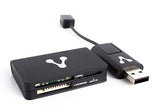 Vorago CR-300 lector de tarjeta USB/Micro-USB Negro