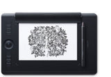 Wacom Intuos Pro Paper Edition tableta gráfica Negro 5080 lpi 224 x 148 mm USB/Bluetooth, Inalámbrico y alámbrico, Pluma