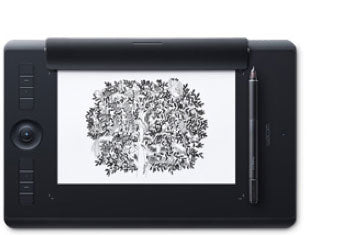 Wacom Intuos Pro Paper Edition tableta gráfica Negro 5080 lpi 224 x 148 mm USB/Bluetooth, Inalámbrico y alámbrico, Pluma