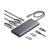 Ugreen 35625 hub de interfaz USB Tipo C 10000 Mbit/s Gris