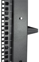 Intellinet 714235 armario rack 42U Rack o bastidor independiente Negro