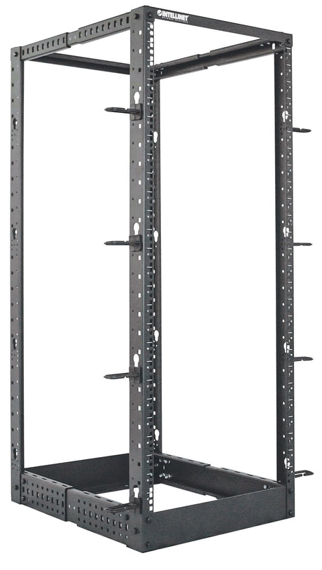 Intellinet Baie réseau ouverte 19" à 4 montants, 26U, noire, en kit, charge max. 360 kg Rack 26U Rack o bastidor independiente 360 kg Negro