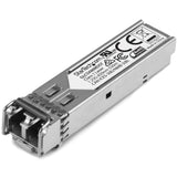 StarTech.com Módulo Tranceptor SFP compatible con Cisco GLC-SX-MMD - 1000BASE-SX - Multimodo 1GbE - SFP Ethernet Gigabit 1GE - LC - 550m - 850nm - Cisco Firepower, ASR920, IE2000 DDM módulos de red del transceptor SX 1250 Mbit/s SFP Si