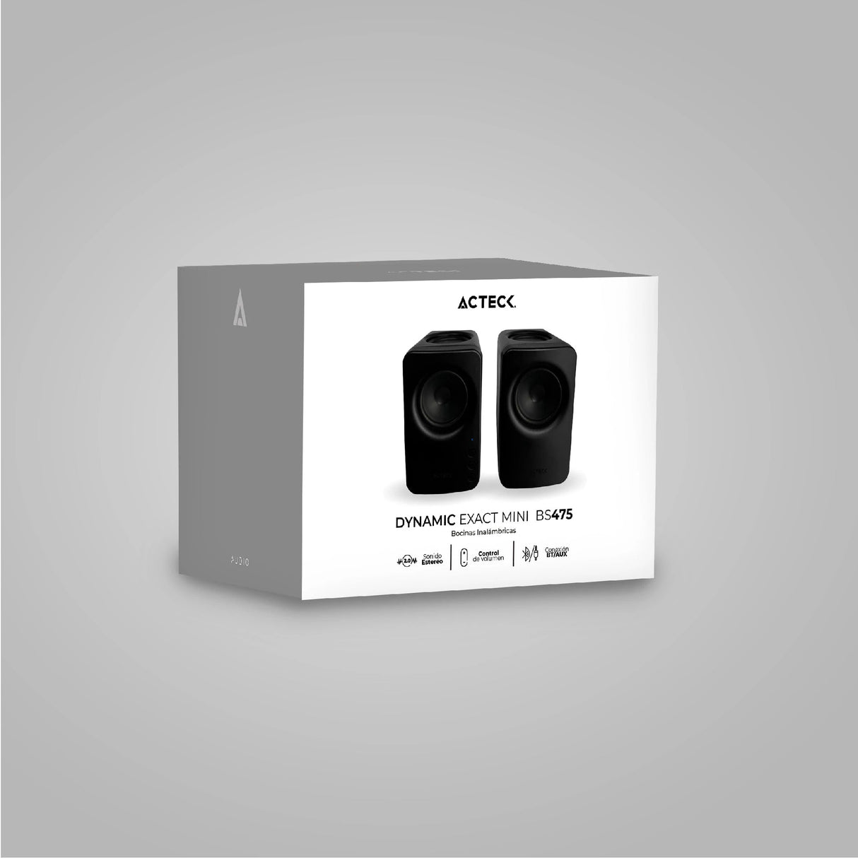 Acteck DYNAMIC EXACT MINI BS475 De 1 vía Negro Alámbrico 5 W, 2.0 canales, 50 - 18000 Hz