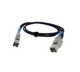 QNAP САВ-SAS20M-8644 2 m Negro, Metálico, SFF-8644, SFF-8644, Derecho, CAB-SAS20M-8644