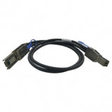 QNAP CAB-SAS20M-8644-8088 cable Serial Attached SCSI (SAS) 2 m Negro, Metálico, SFF-8644, SFF-8088, Derecho